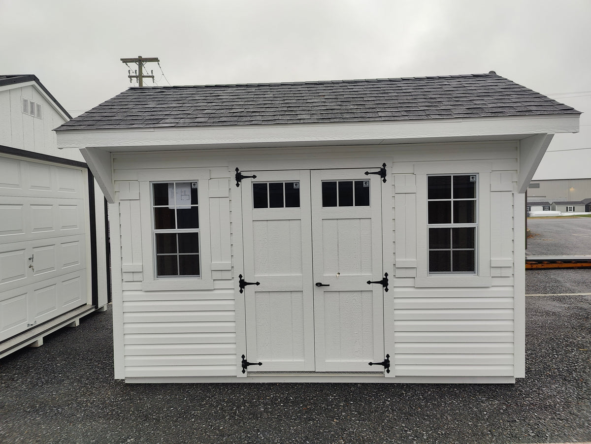 10x12 Vinyl Saltbox – Classic Edition