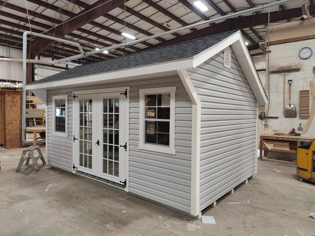 10x16 Vinyl Saltbox – Classic Edition