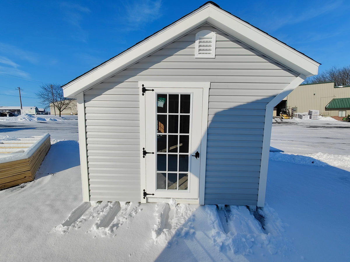 10x16 Vinyl Saltbox – Classic Edition