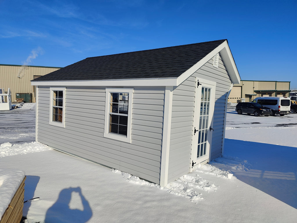10x16 Vinyl Saltbox – Classic Edition