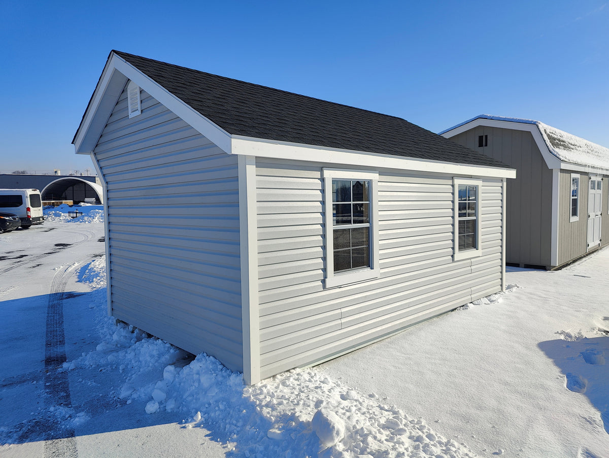 10x16 Vinyl Saltbox – Classic Edition