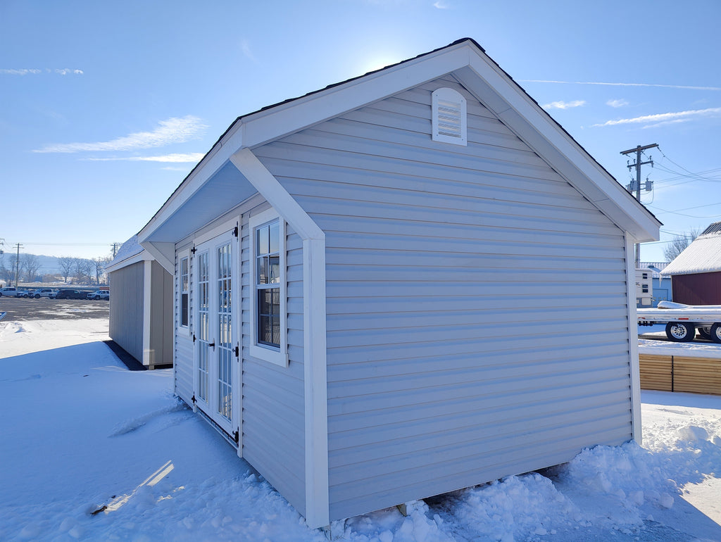 10x16 Vinyl Saltbox – Classic Edition
