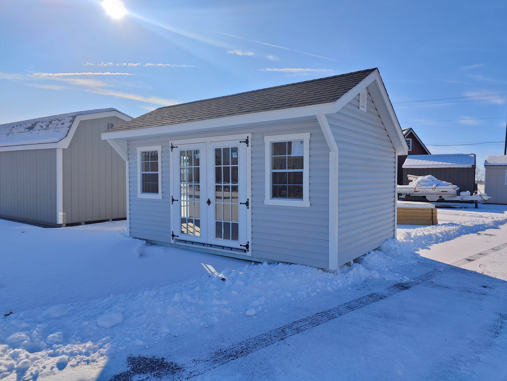 10x16 Vinyl Saltbox – Classic Edition