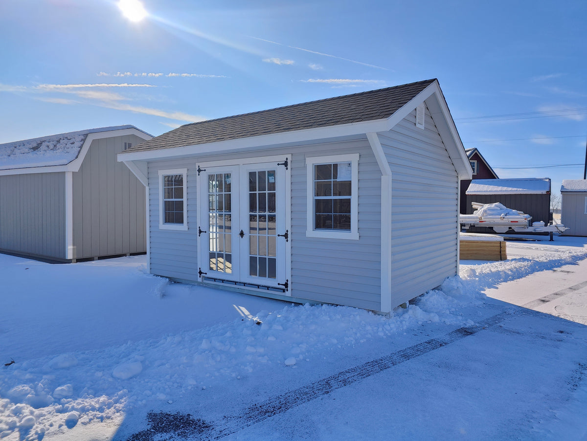 10x16 Vinyl Saltbox – Classic Edition