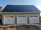24x36 2-Story 3-Car Garage
