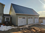 24x36 2-Story 3-Car Garage