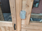 8x10 Nordic Sauna- Wood Heater
