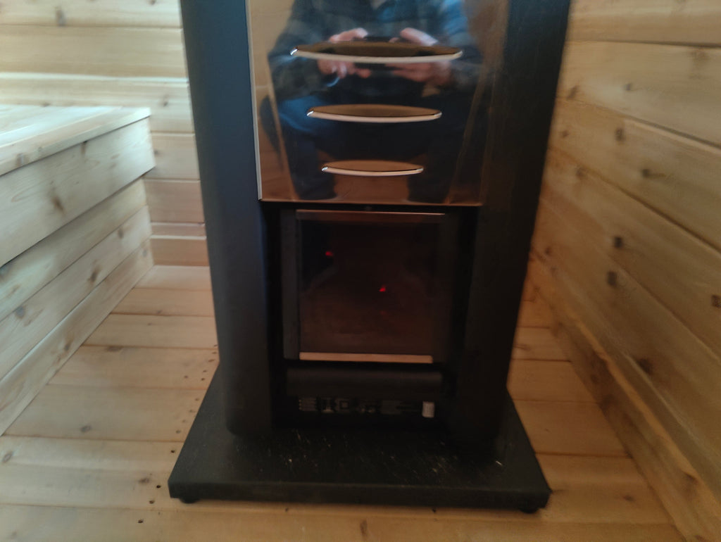 8x10 Nordic Sauna- Wood Heater