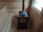 8x10 Nordic Sauna- Wood Heater