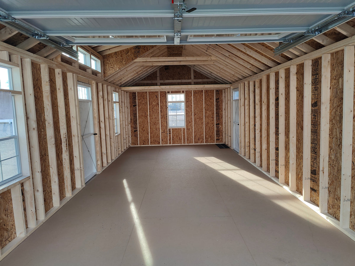 12x28 LP Clapboard Garage – Classic Edition