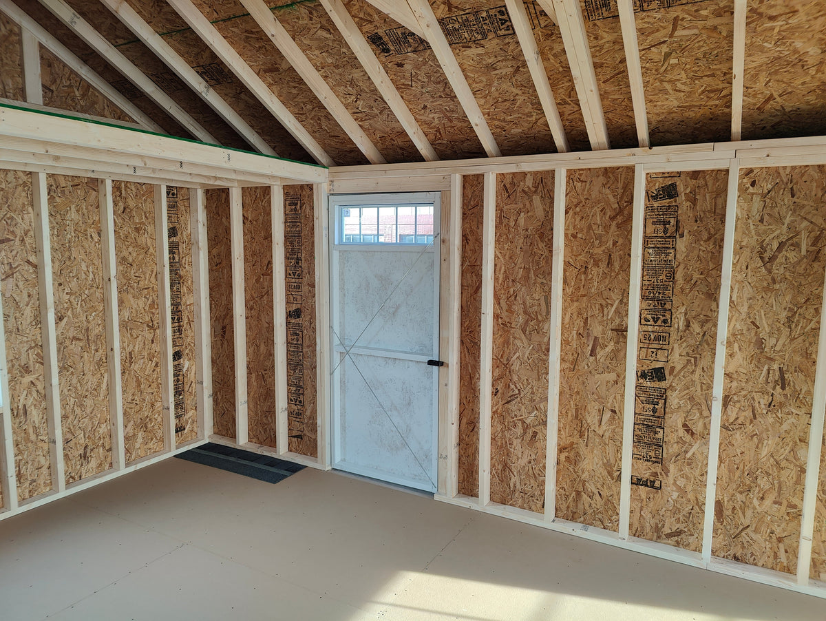 12x28 LP Clapboard Garage – Classic Edition