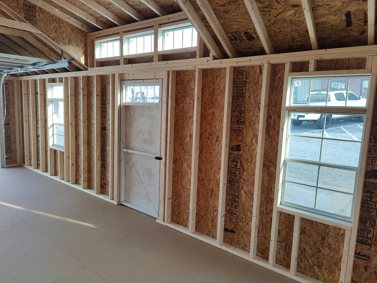 12x28 LP Clapboard Garage – Classic Edition