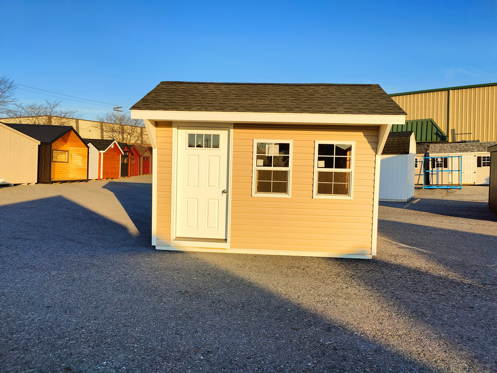 10x12 Vinyl Saltbox – Classic Edition