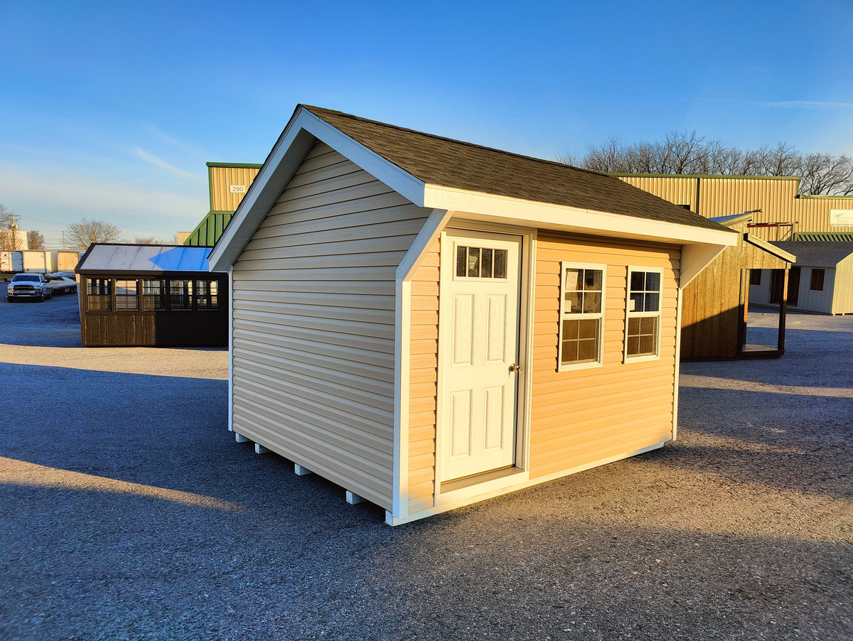 10x12 Vinyl Saltbox – Classic Edition
