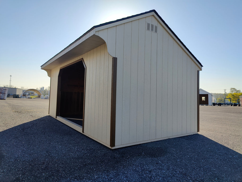 10x20 Equine Run-In