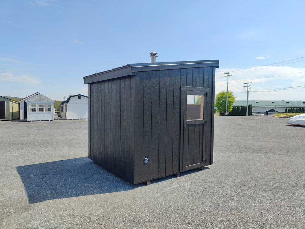 7x8 Standard Sauna- Wood Heater