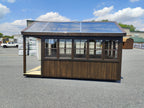 8×16 Greenhouse with Porch