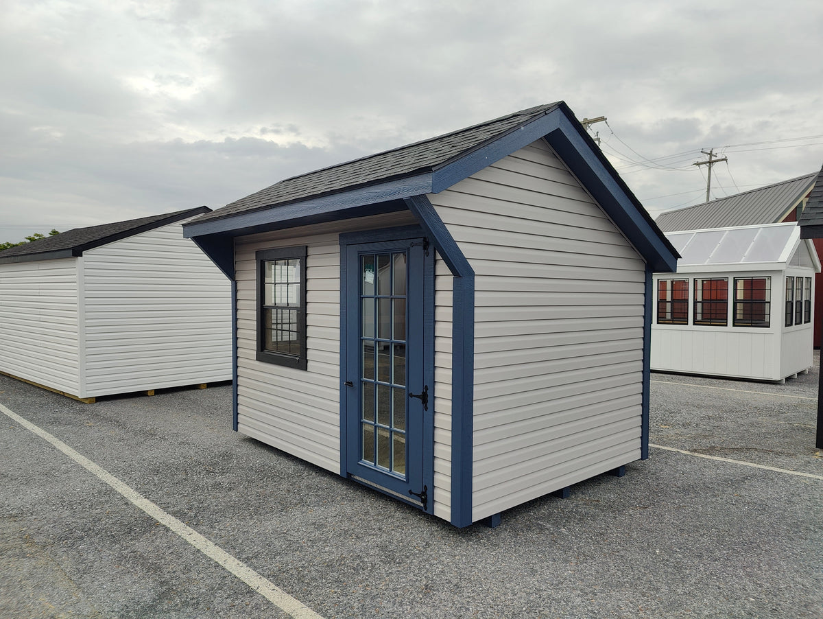 8x12 Vinyl Saltbox – Classic Edition