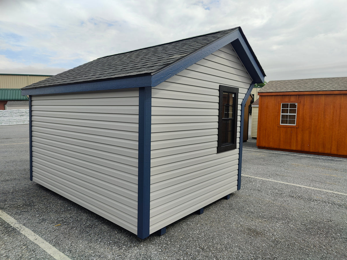 8x12 Vinyl Saltbox – Classic Edition