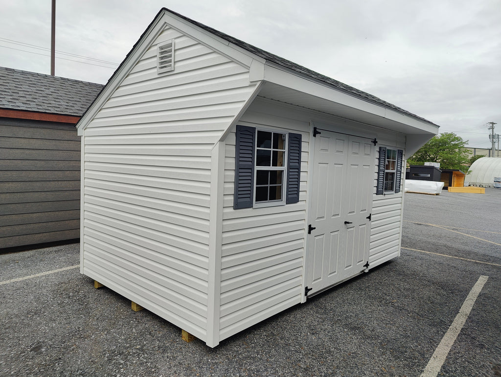 8x14 Vinyl Saltbox – Standard Edition