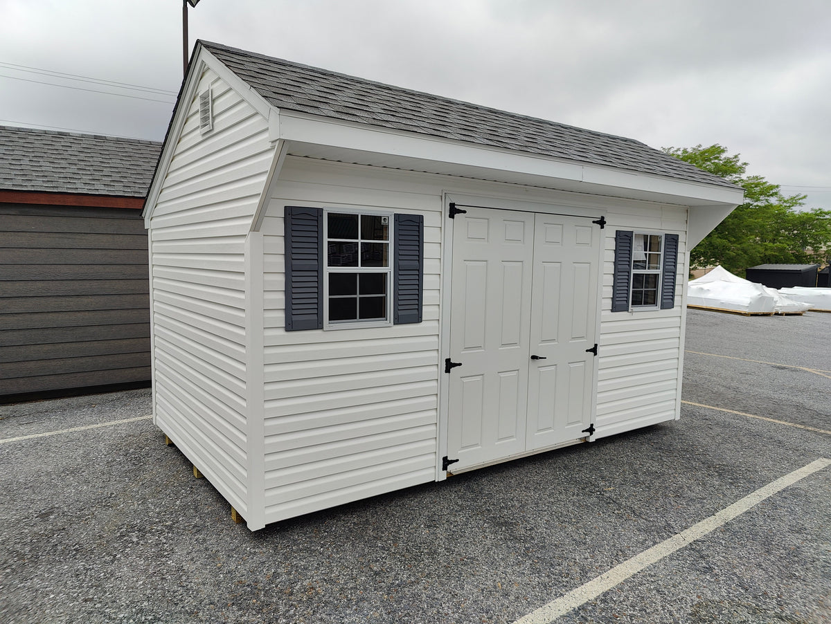 8x14 Vinyl Saltbox – Standard Edition