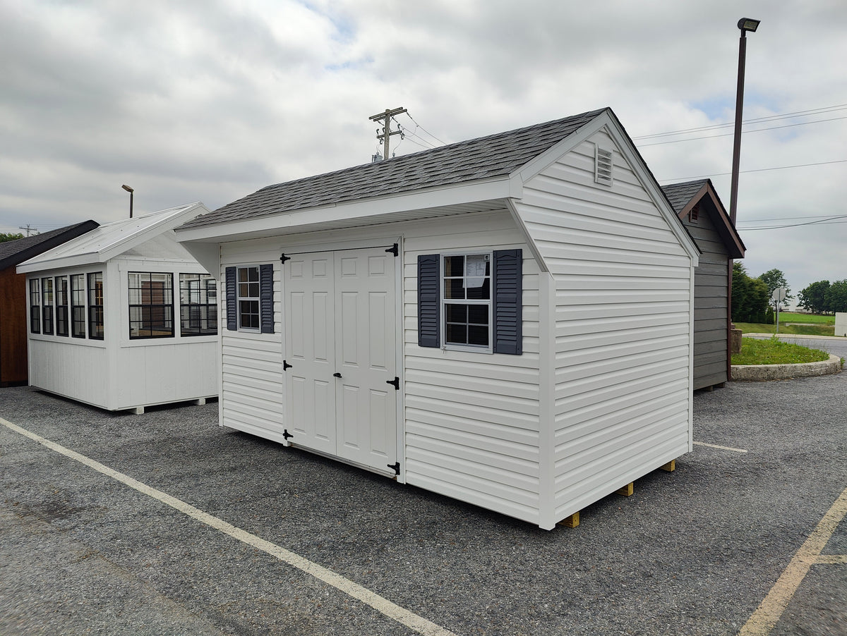 8x14 Vinyl Saltbox – Standard Edition