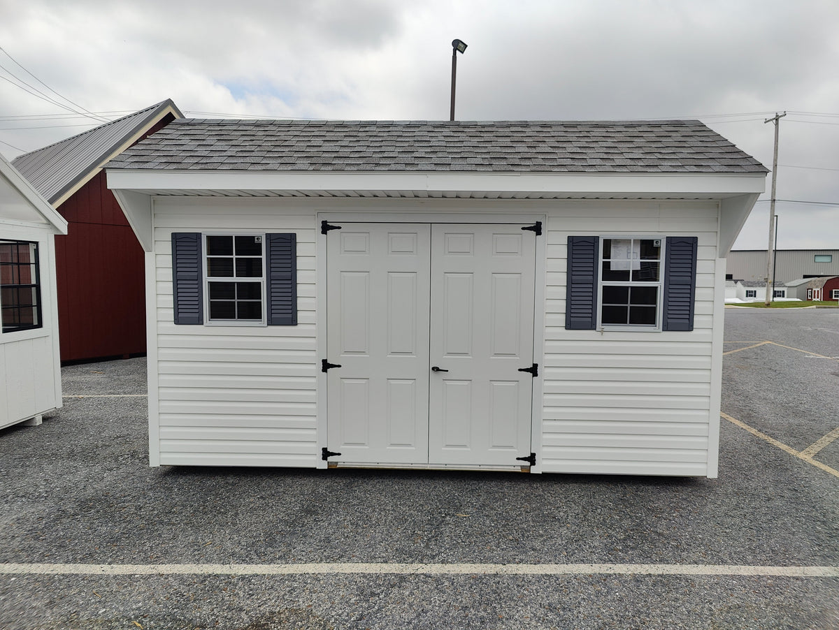 8x14 Vinyl Saltbox – Standard Edition