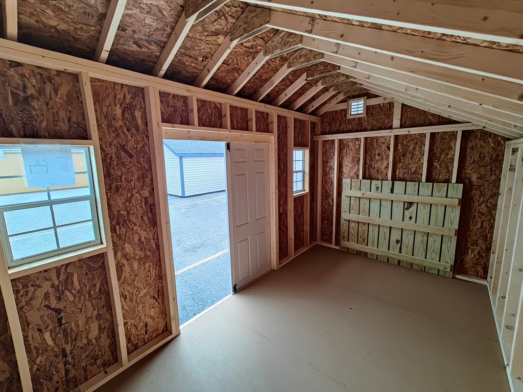 8x14 Vinyl Saltbox – Standard Edition