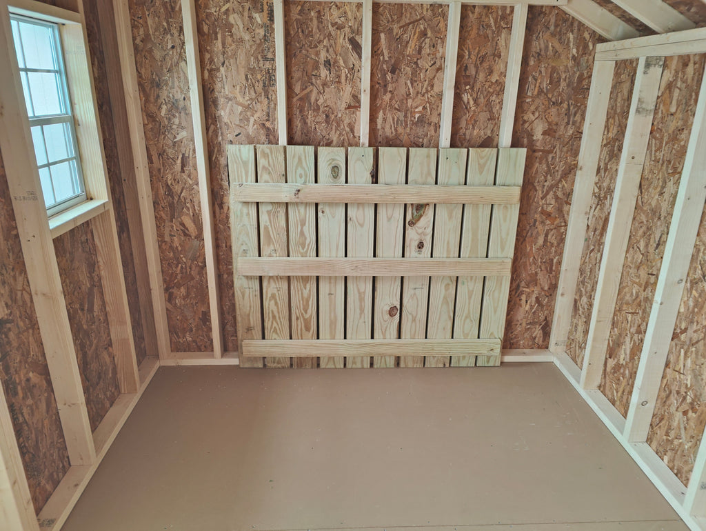 8x14 Vinyl Saltbox – Standard Edition