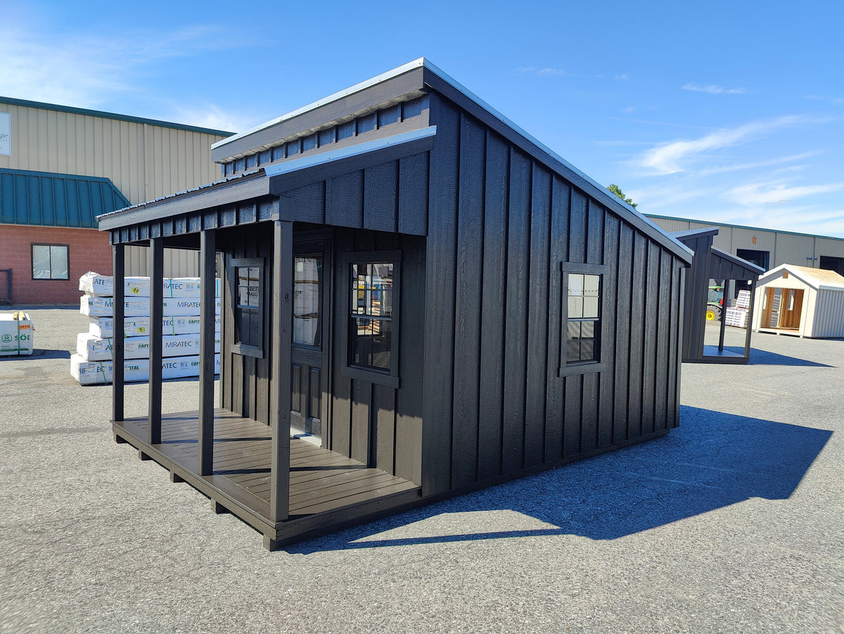 12x18 Western Shed B&B Siding