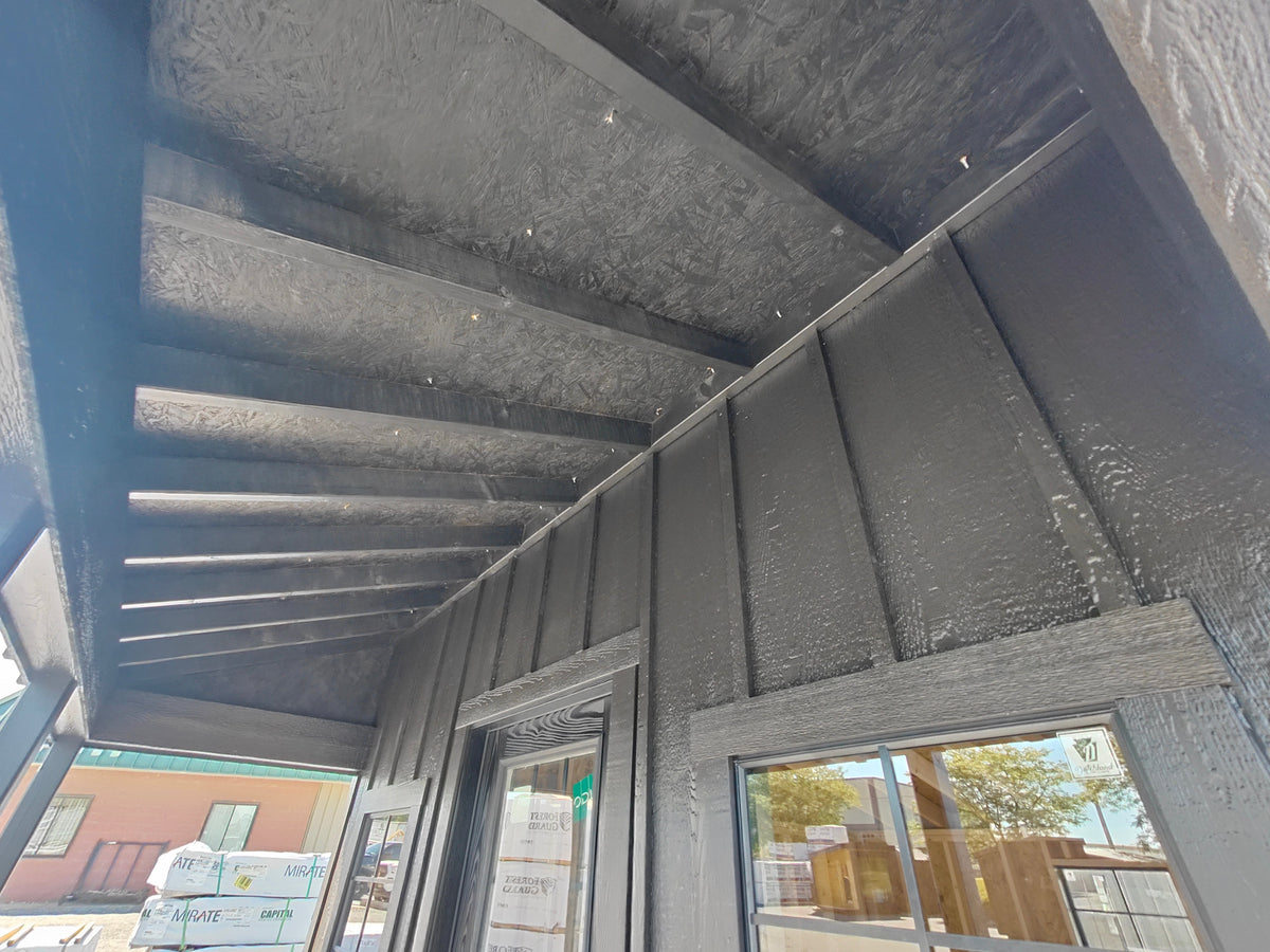 12x18 Western Shed B&B Siding