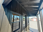 12x18 Western Shed B&B Siding