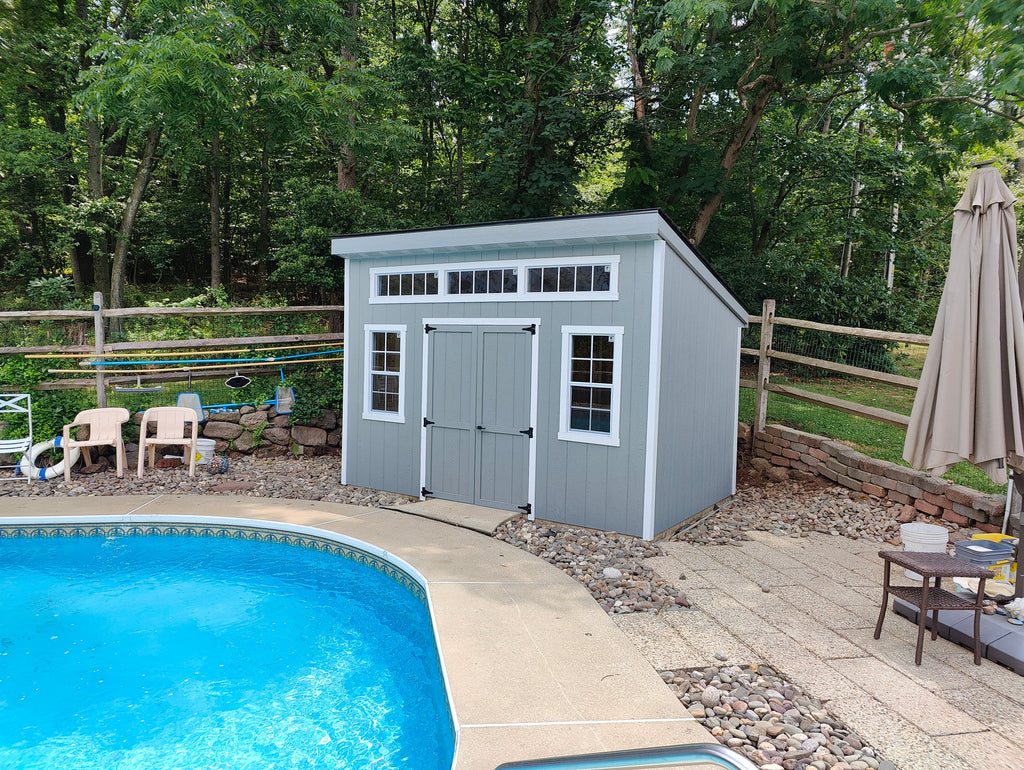 8x12 Lancaster Modern- Pool house