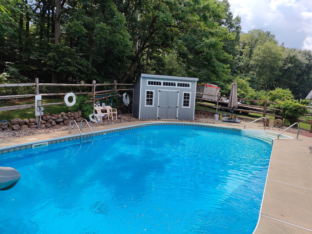 8x12 Lancaster Modern- Pool house