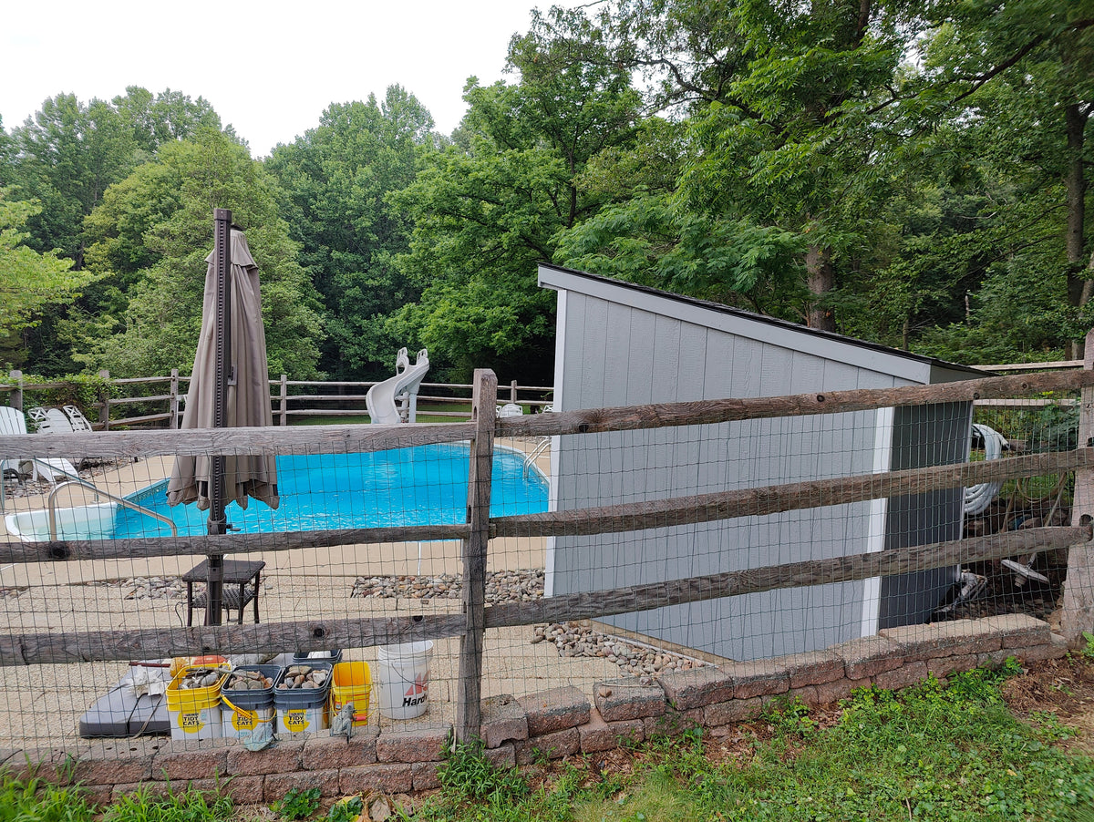 8x12 Lancaster Modern- Pool house