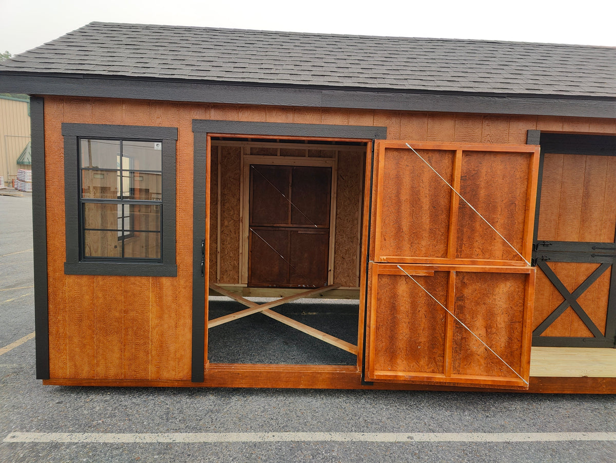 10x20 Equine Run-In
