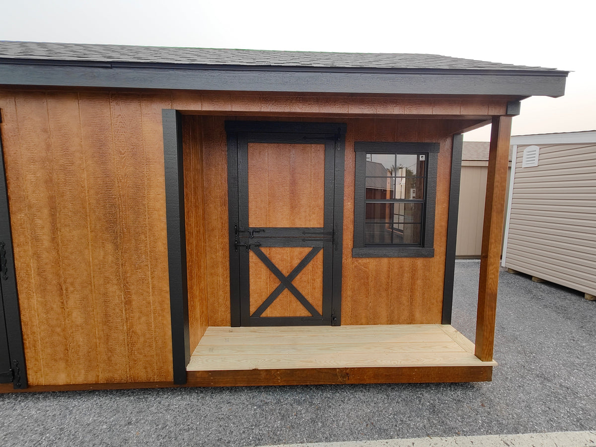 10x20 Equine Run-In