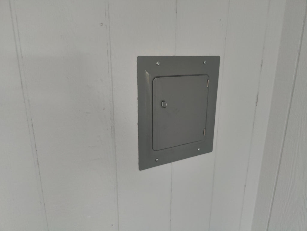 12x16 Vinyl Classic Workshop- Finished Interior