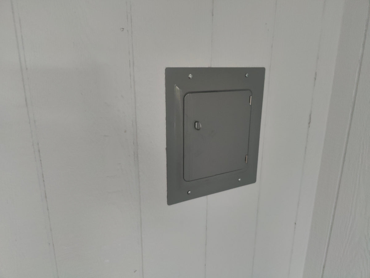 12x16 Vinyl Classic Workshop- Finished Interior