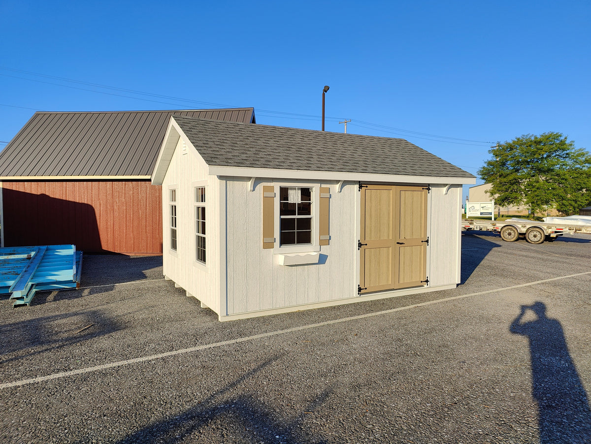 12x16 Workshop- Classic Edition w/Decorative Braces