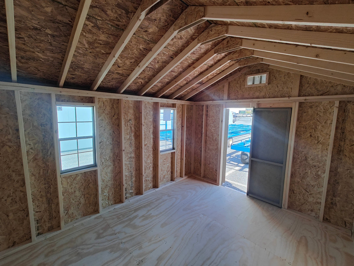 10x12 Workshop – Standard Edition w/1x6 Fascia