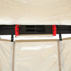 KickAss Premium Shower Awning with Swing Arm & LED Light Strip
