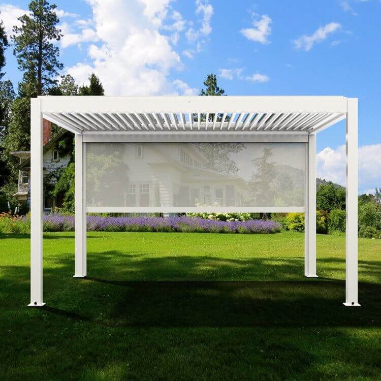 Wind/Sun Resistant Screen - Villa Pergola