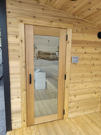 7x11 Modern Sauna
