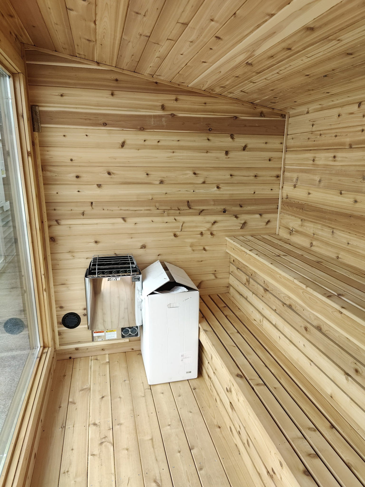 7x11 Modern Sauna