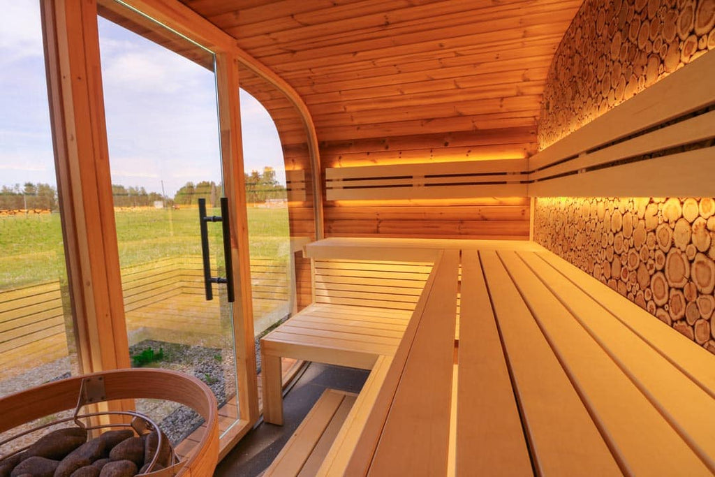 Leil Round Cube Relax Sauna