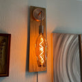 Modern Oak Wall Light | Wooden Wall Sconce for Hallway, Bedside & Staircase Lighting