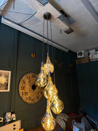 5 Light Cluster Evo Pendant Chandelier | Stairwell & High Ceiling Lighting UK
