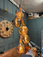 5 Light Cluster Evo Pendant Chandelier | Stairwell & High Ceiling Lighting UK