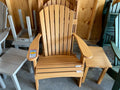 COMFO BACK FOLDING ADIRONDACK CHAIR- NATURAL TEAK